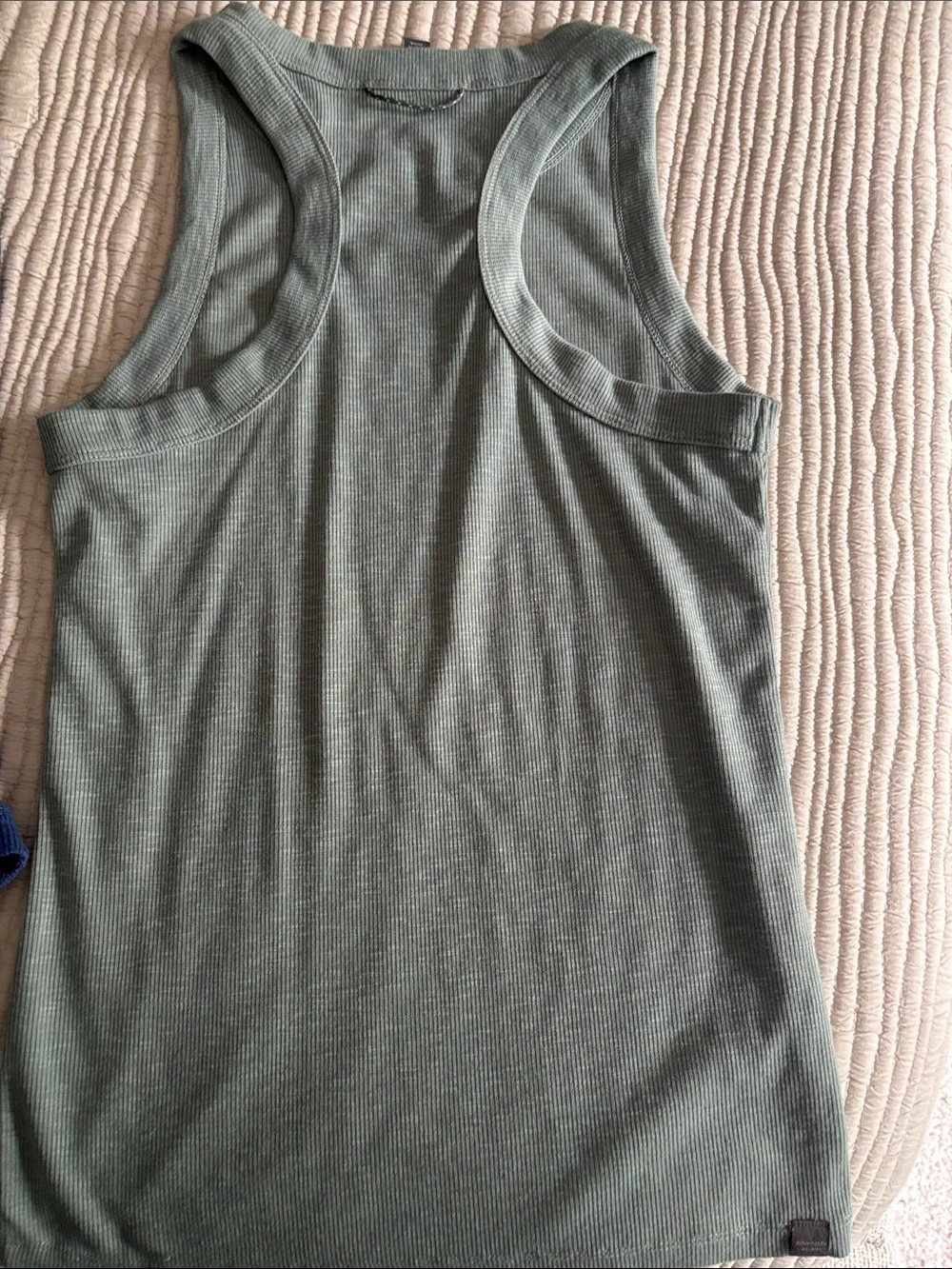 Title Nine Ribbed Sleeveless Tank Top - Sage Green